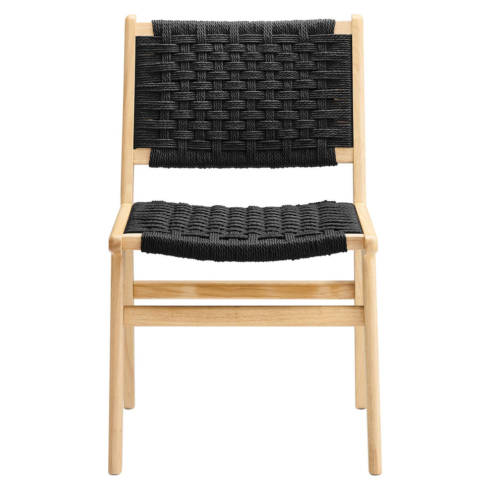 Saoirse Woven Rope Wood Dining Side Chair By Modway - EEI-6545 | Dining Chairs | Modishstore - 7