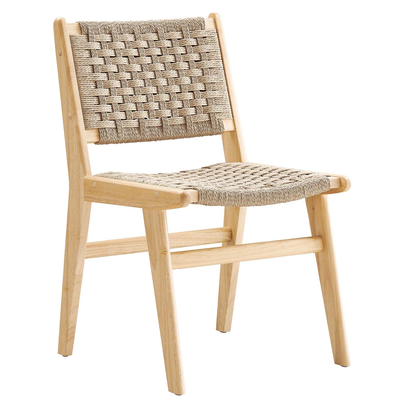 Saoirse Woven Rope Wood Dining Side Chair By Modway - EEI-6545 | Dining Chairs | Modway - 14
