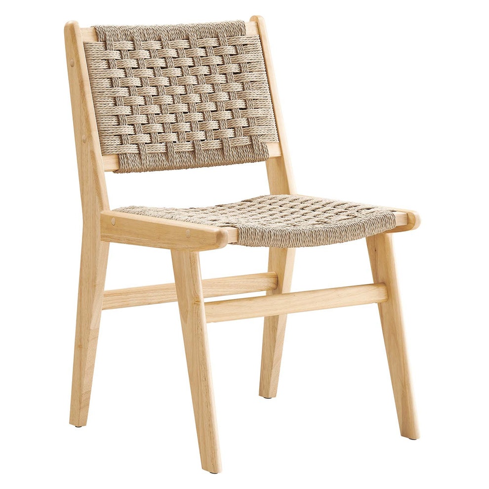 Saoirse Woven Rope Wood Dining Side Chair By Modway - EEI-6545 | Dining Chairs | Modishstore - 14