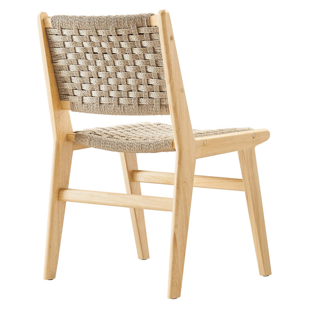 Saoirse Woven Rope Wood Dining Side Chair By Modway - EEI-6545 | Dining Chairs | Modishstore - 16