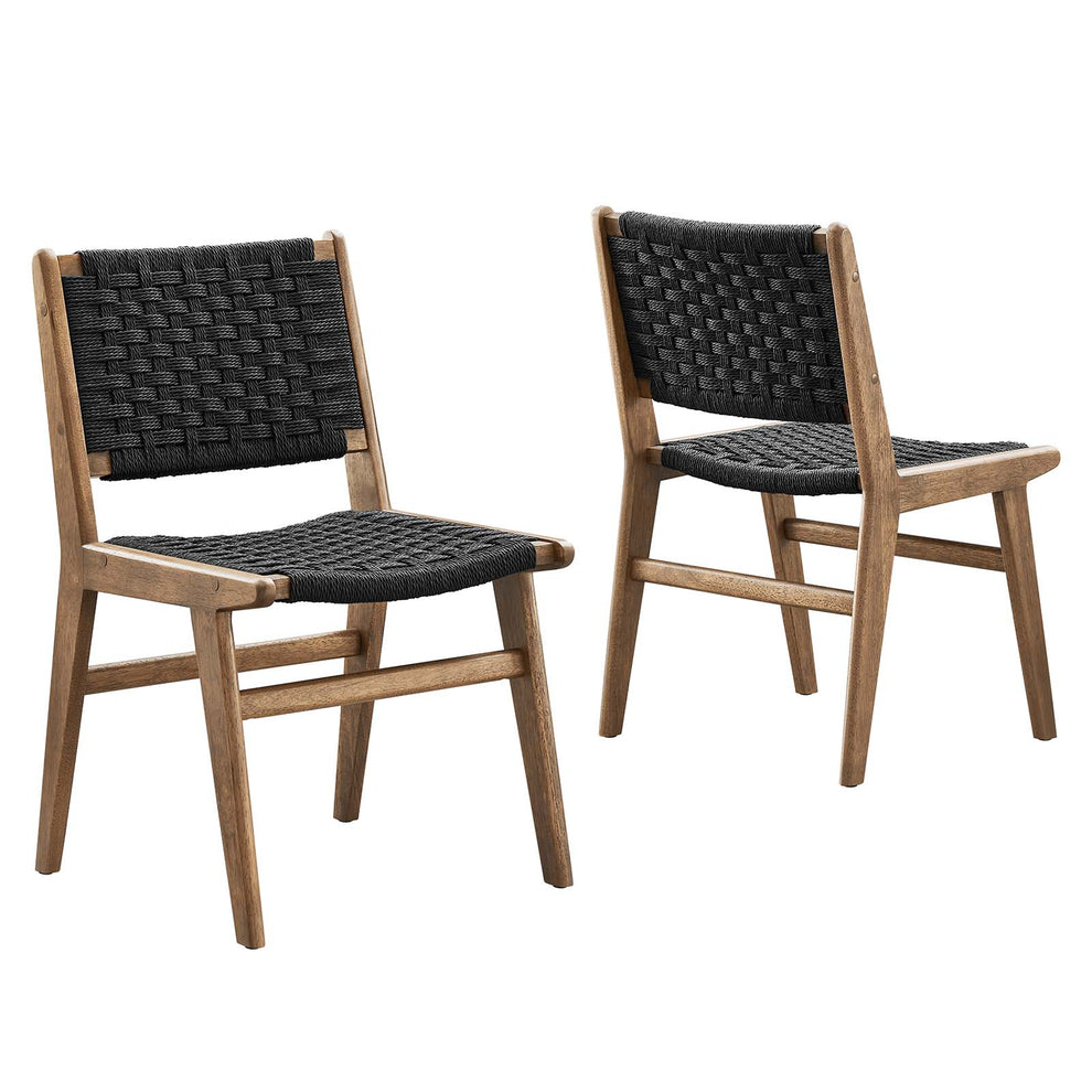 Saoirse Woven Rope Wood Dining Side Chair By Modway - EEI-6545 | Dining Chairs | Modishstore - 21