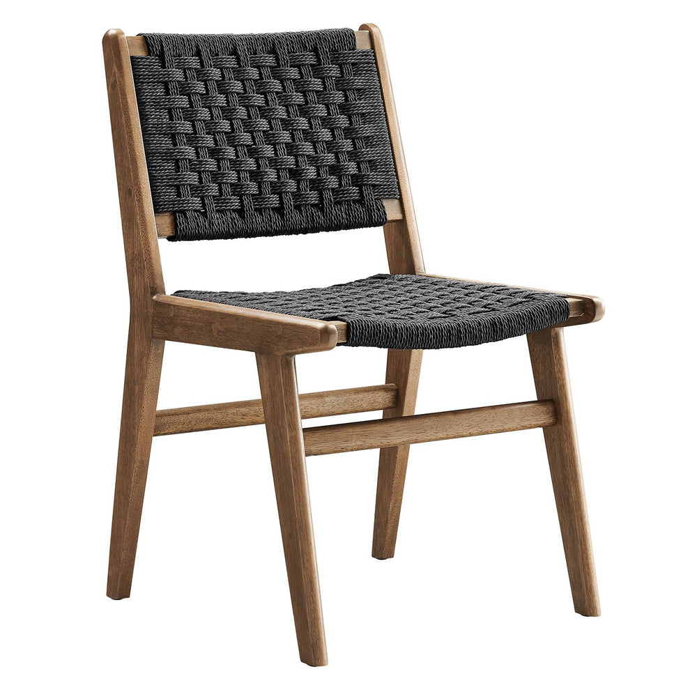 Saoirse Woven Rope Wood Dining Side Chair By Modway - EEI-6545 | Dining Chairs | Modishstore - 24