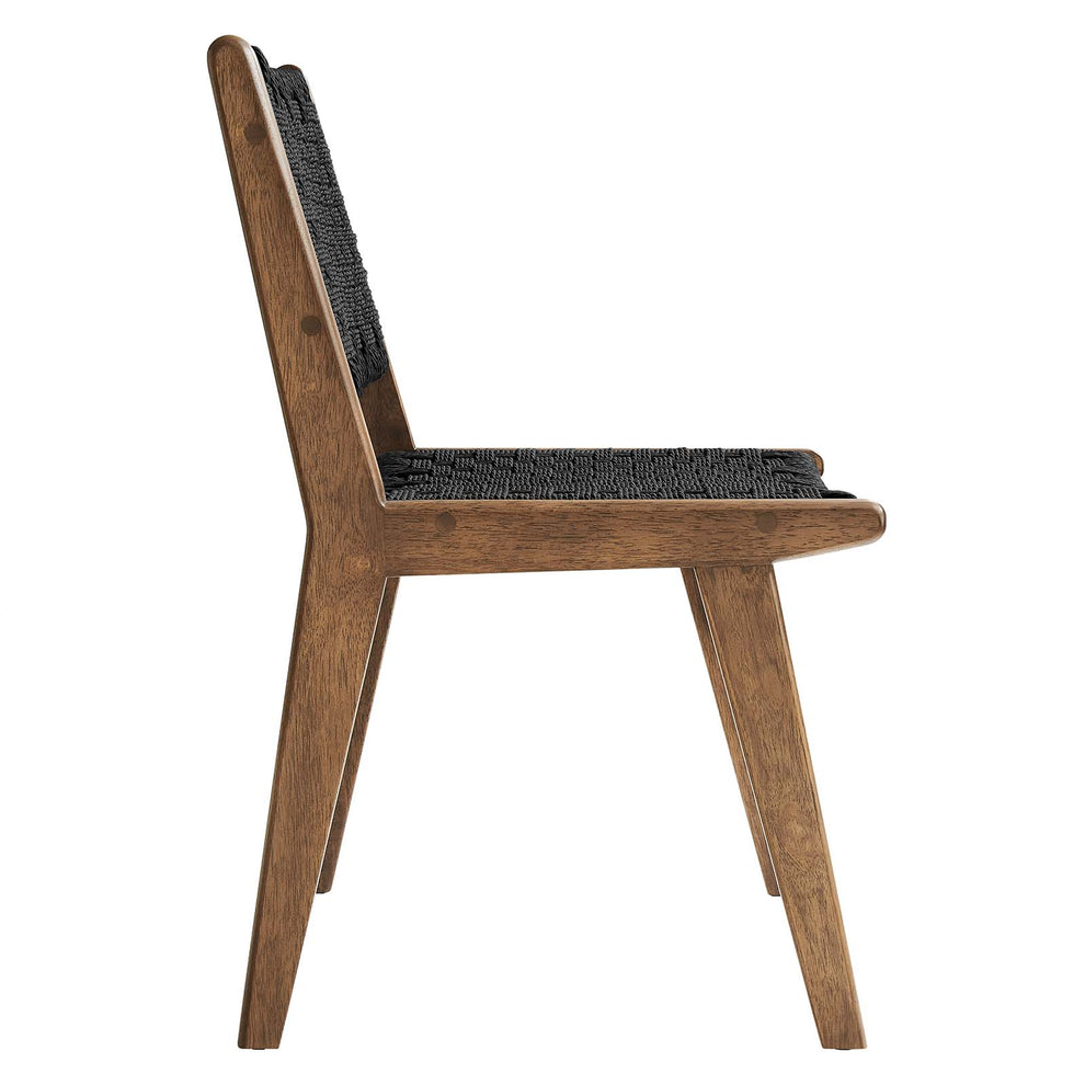 Saoirse Woven Rope Wood Dining Side Chair By Modway - EEI-6545 | Dining Chairs | Modishstore - 25