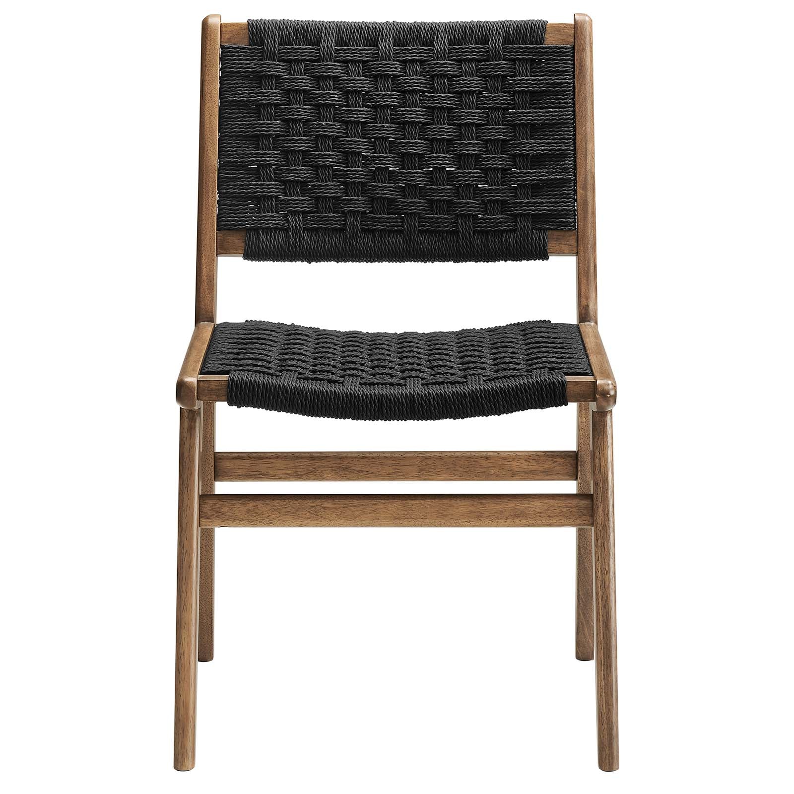 Saoirse Woven Rope Wood Dining Side Chair By Modway - EEI-6545 | Dining Chairs | Modway - 27