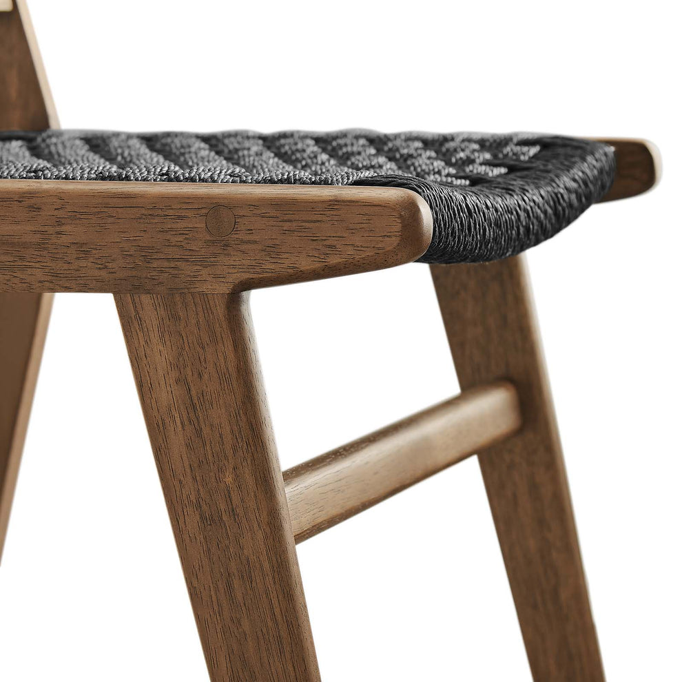 Saoirse Woven Rope Wood Dining Side Chair By Modway - EEI-6545 | Dining Chairs | Modishstore - 28
