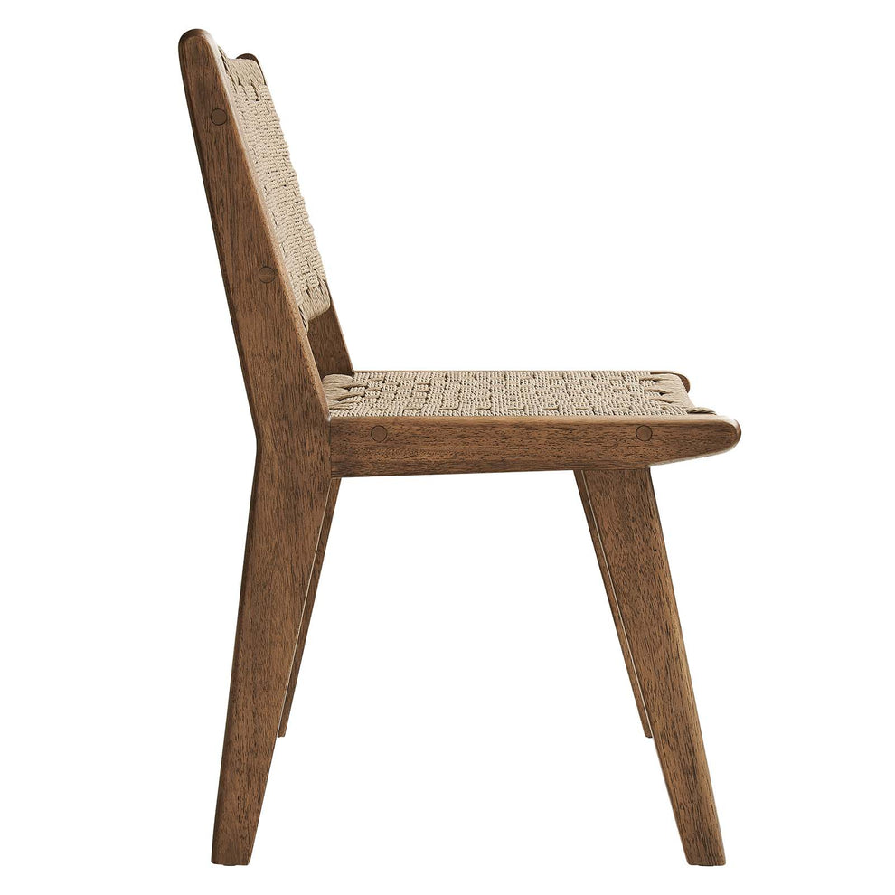 Saoirse Woven Rope Wood Dining Side Chair By Modway - EEI-6545 | Dining Chairs | Modishstore - 35