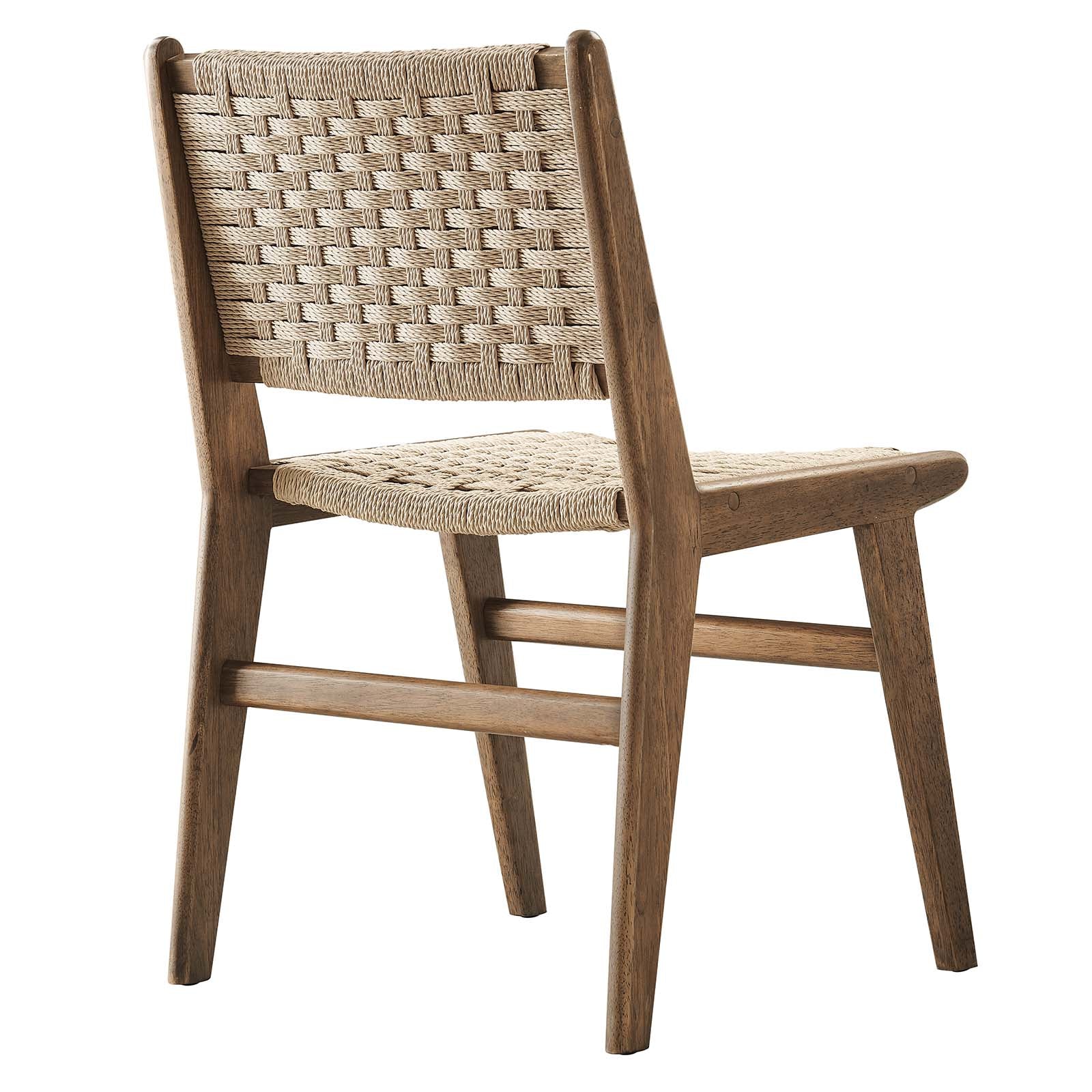 Saoirse Woven Rope Wood Dining Side Chair By Modway - EEI-6545 | Dining Chairs | Modway - 36