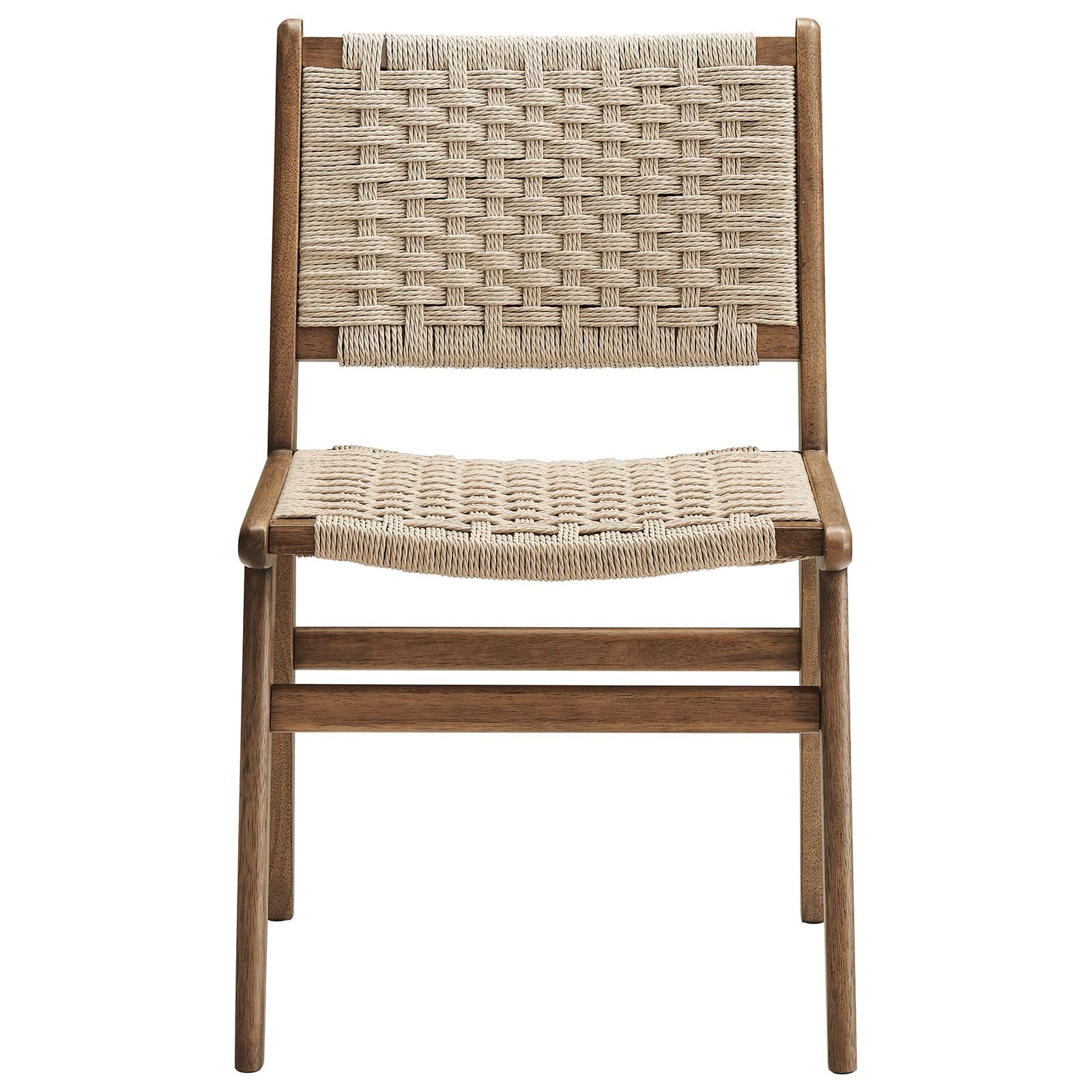 Saoirse Woven Rope Wood Dining Side Chair By Modway - EEI-6545 | Dining Chairs | Modway - 37