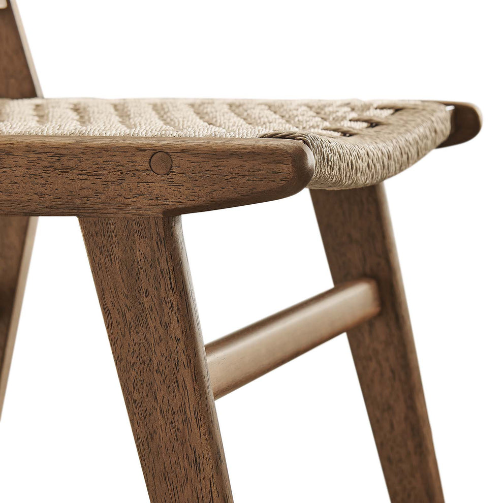 Saoirse Woven Rope Wood Dining Side Chair By Modway - EEI-6545 | Dining Chairs | Modishstore - 38