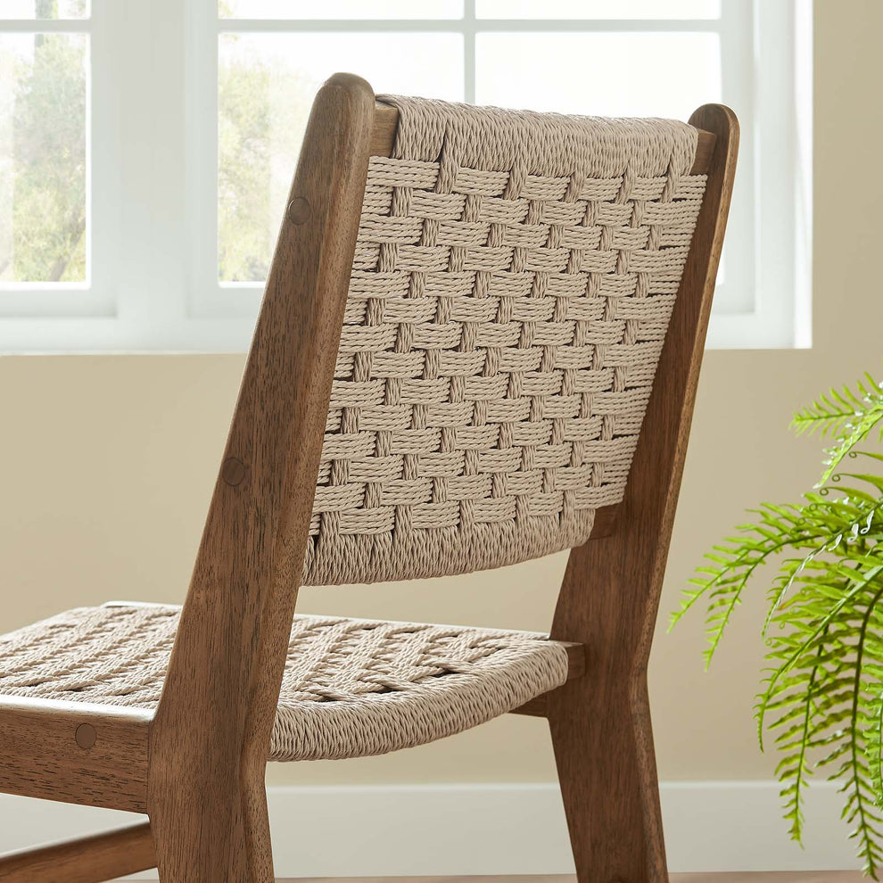 Saoirse Woven Rope Wood Dining Side Chair By Modway - EEI-6545 | Dining Chairs | Modishstore - 39