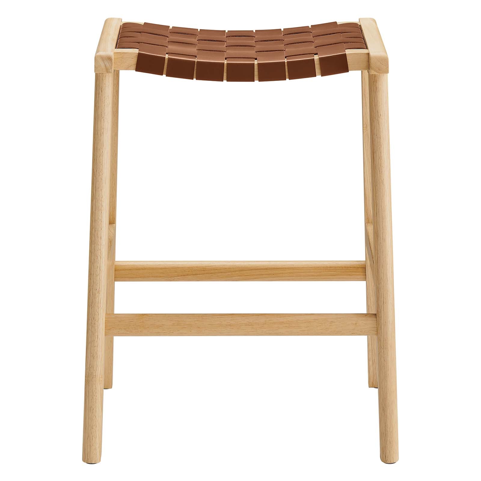 Saoirse Faux Leather Wood Counter Stool - Set of 2 By Modway - EEI-6547 | Counter Stools | Modishstore - 5