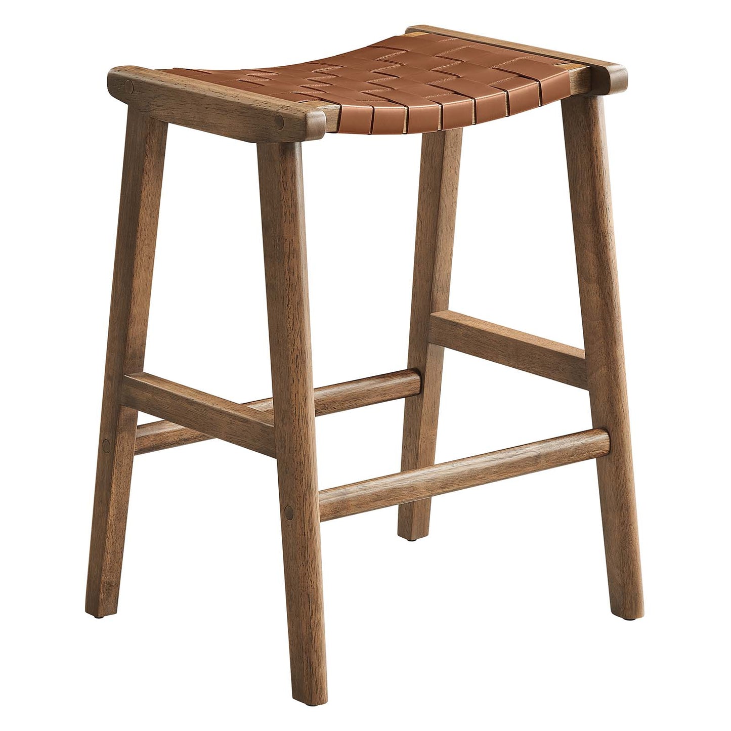 Saoirse Faux Leather Wood Counter Stool - Set of 2 By Modway - EEI-6547 | Counter Stools | Modishstore - 21