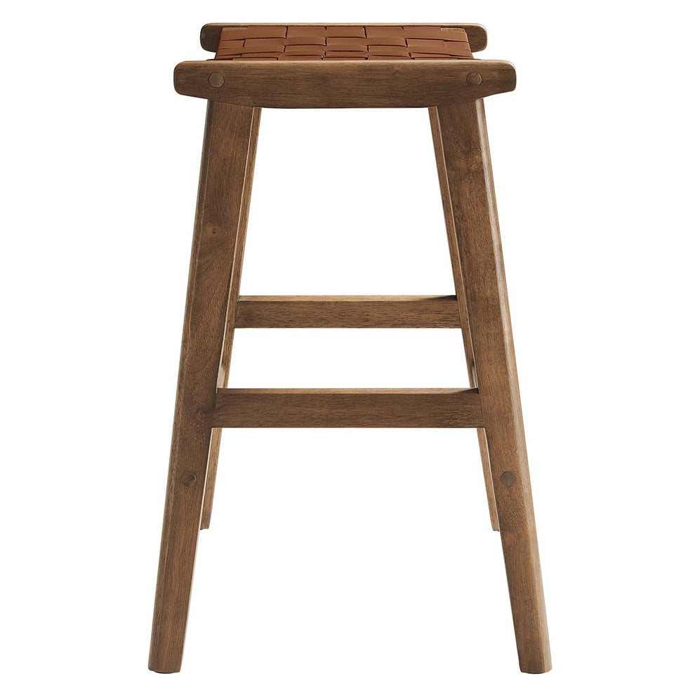 Saoirse Faux Leather Wood Counter Stool - Set of 2 By Modway - EEI-6547 | Counter Stools | Modishstore - 22