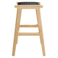 Saoirse Woven Rope Wood Counter Stool - Set of 2 By Modway - EEI-6548 | Counter Stools | Modway - 4