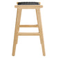 Saoirse Woven Rope Wood Counter Stool - Set of 2 By Modway - EEI-6548 | Counter Stools | Modishstore - 4