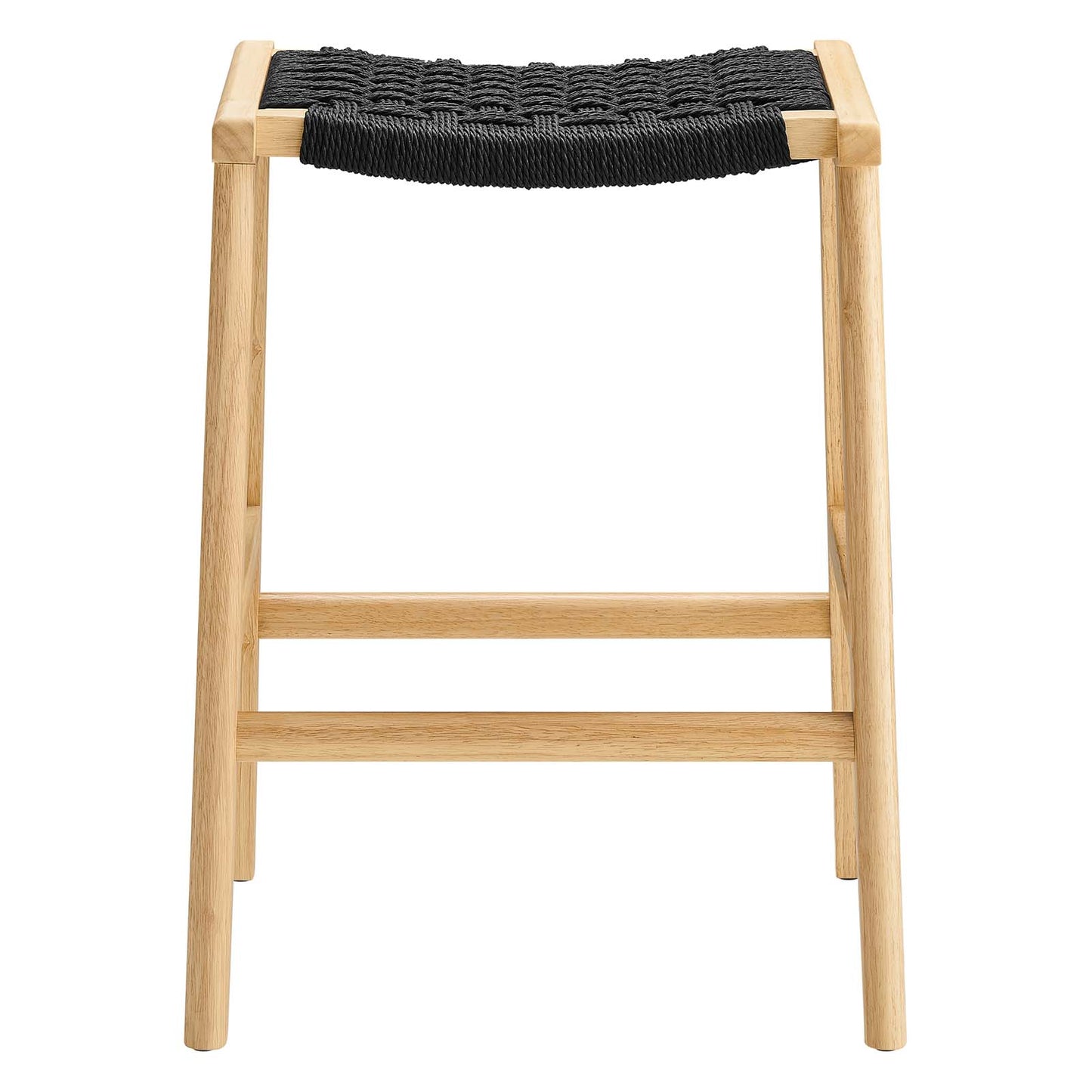 Saoirse Woven Rope Wood Counter Stool - Set of 2 By Modway - EEI-6548 | Counter Stools | Modway - 5