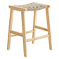 Saoirse Woven Rope Wood Counter Stool - Set of 2 By Modway - EEI-6548 | Counter Stools | Modishstore - 12