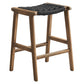 Saoirse Woven Rope Wood Counter Stool - Set of 2 By Modway - EEI-6548 | Counter Stools | Modway - 21