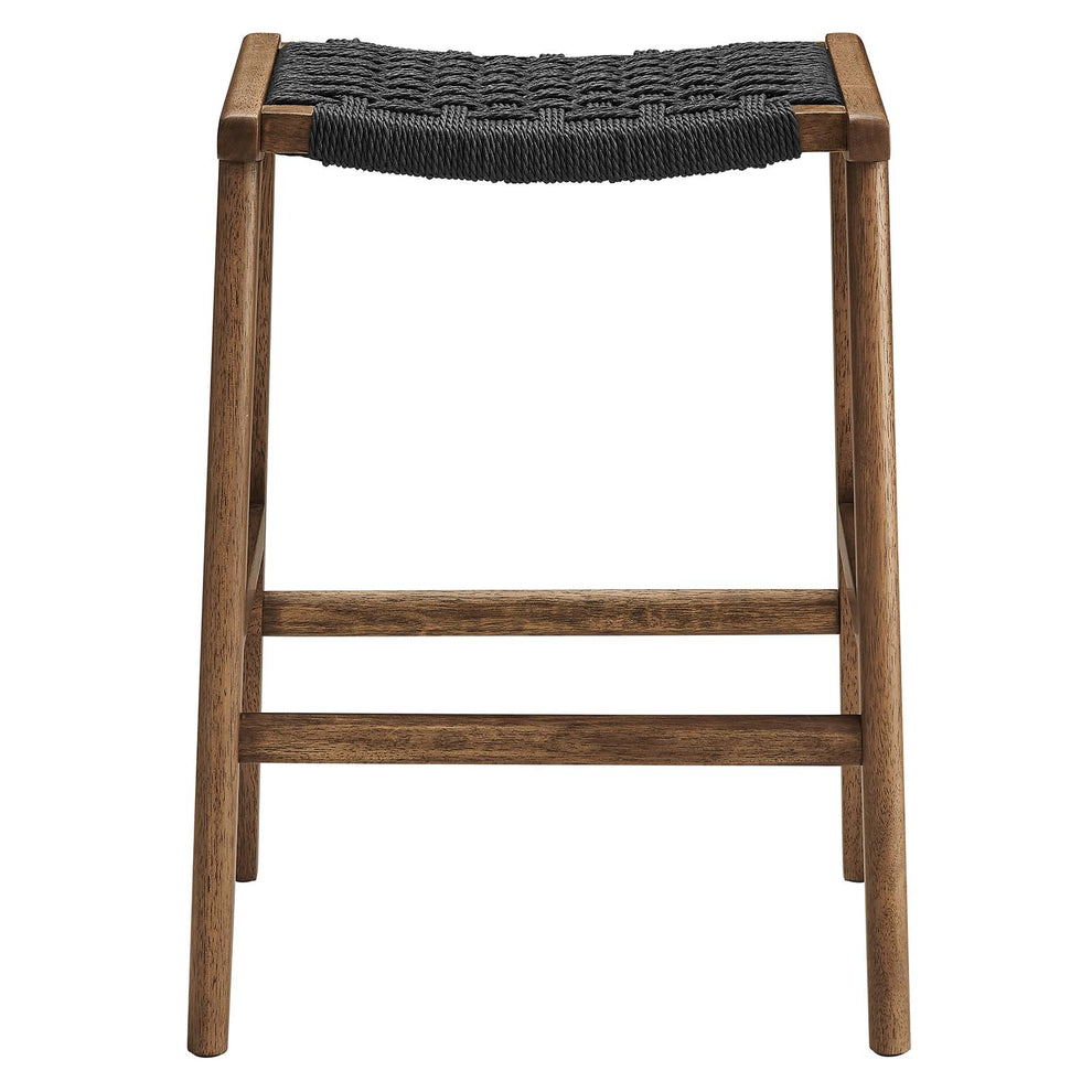 Saoirse Woven Rope Wood Counter Stool - Set of 2 By Modway - EEI-6548 | Counter Stools | Modishstore - 23