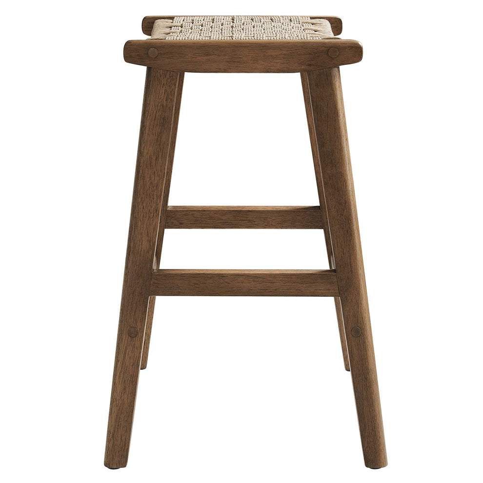 Saoirse Woven Rope Wood Counter Stool - Set of 2 By Modway - EEI-6548 | Counter Stools | Modishstore - 31