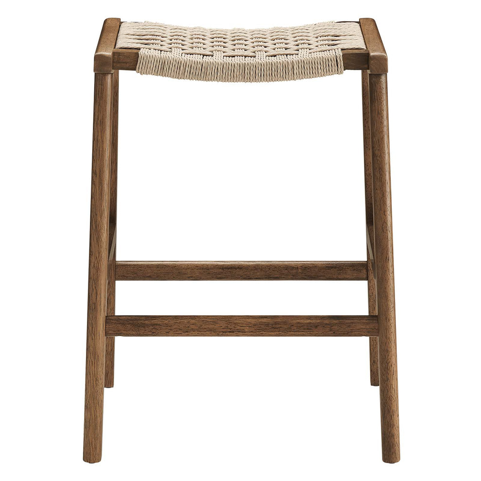 Saoirse Woven Rope Wood Counter Stool - Set of 2 By Modway - EEI-6548 | Counter Stools | Modishstore - 32