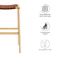 Saoirse Faux Leather Wood Bar Stool - Set of 2 By Modway - EEI-6549 | Bar Stools | Modway - 8