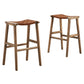 Saoirse Faux Leather Wood Bar Stool - Set of 2 By Modway - EEI-6549 | Bar Stools | Modishstore - 19