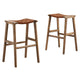 Saoirse Faux Leather Wood Bar Stool - Set of 2 By Modway - EEI-6549 | Bar Stools | Modway - 19