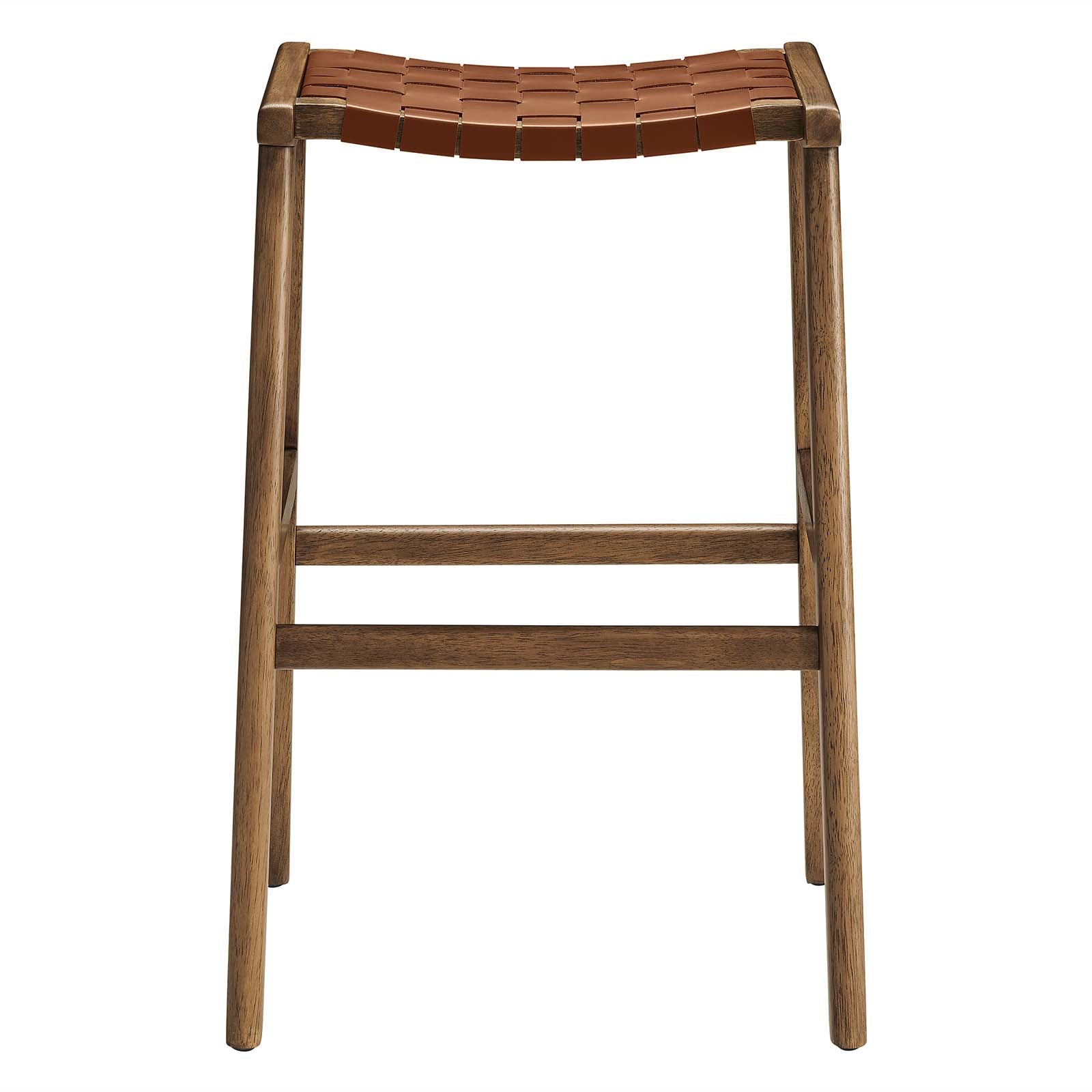Saoirse Faux Leather Wood Bar Stool - Set of 2 By Modway - EEI-6549 | Bar Stools | Modway - 23