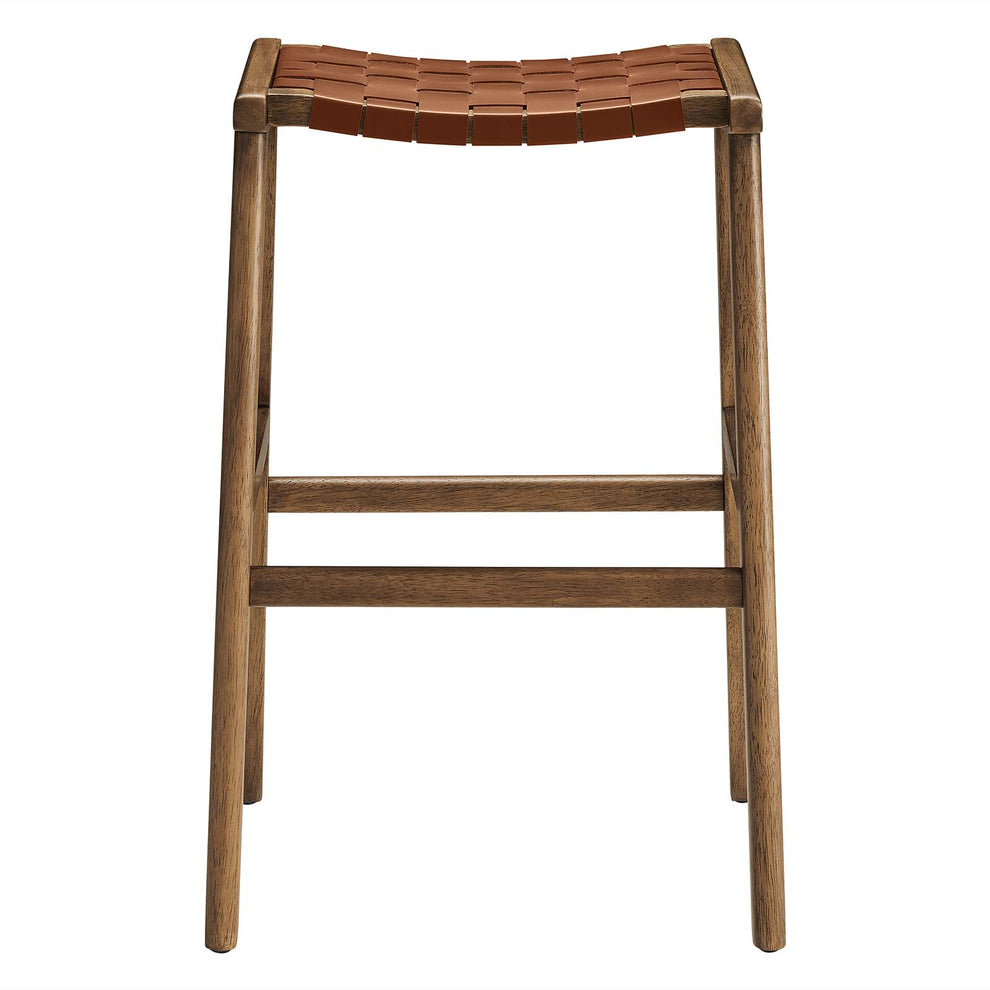Saoirse Faux Leather Wood Bar Stool - Set of 2 By Modway - EEI-6549 | Bar Stools | Modishstore - 23