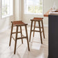 Saoirse Faux Leather Wood Bar Stool - Set of 2 By Modway - EEI-6549 | Bar Stools | Modway - 25