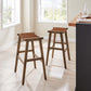 Saoirse Faux Leather Wood Bar Stool - Set of 2 By Modway - EEI-6549 | Bar Stools | Modishstore - 25