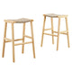 Saoirse Woven Rope Wood Bar Stool - Set of 2 By Modway - EEI-6550 | Bar Stools | Modway - 10