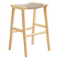 Saoirse Woven Rope Wood Bar Stool - Set of 2 By Modway - EEI-6550 | Bar Stools | Modway - 12