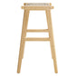 Saoirse Woven Rope Wood Bar Stool - Set of 2 By Modway - EEI-6550 | Bar Stools | Modway - 13