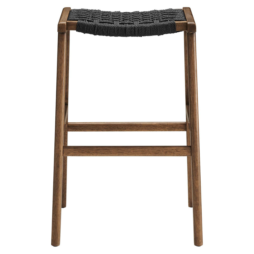 Saoirse Woven Rope Wood Bar Stool - Set of 2 By Modway - EEI-6550 | Bar Stools | Modishstore - 23