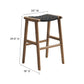 Saoirse Woven Rope Wood Bar Stool - Set of 2 By Modway - EEI-6550 | Bar Stools | Modway - 27
