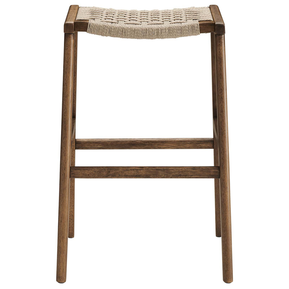Saoirse Woven Rope Wood Bar Stool - Set of 2 By Modway - EEI-6550 | Bar Stools | Modishstore - 32