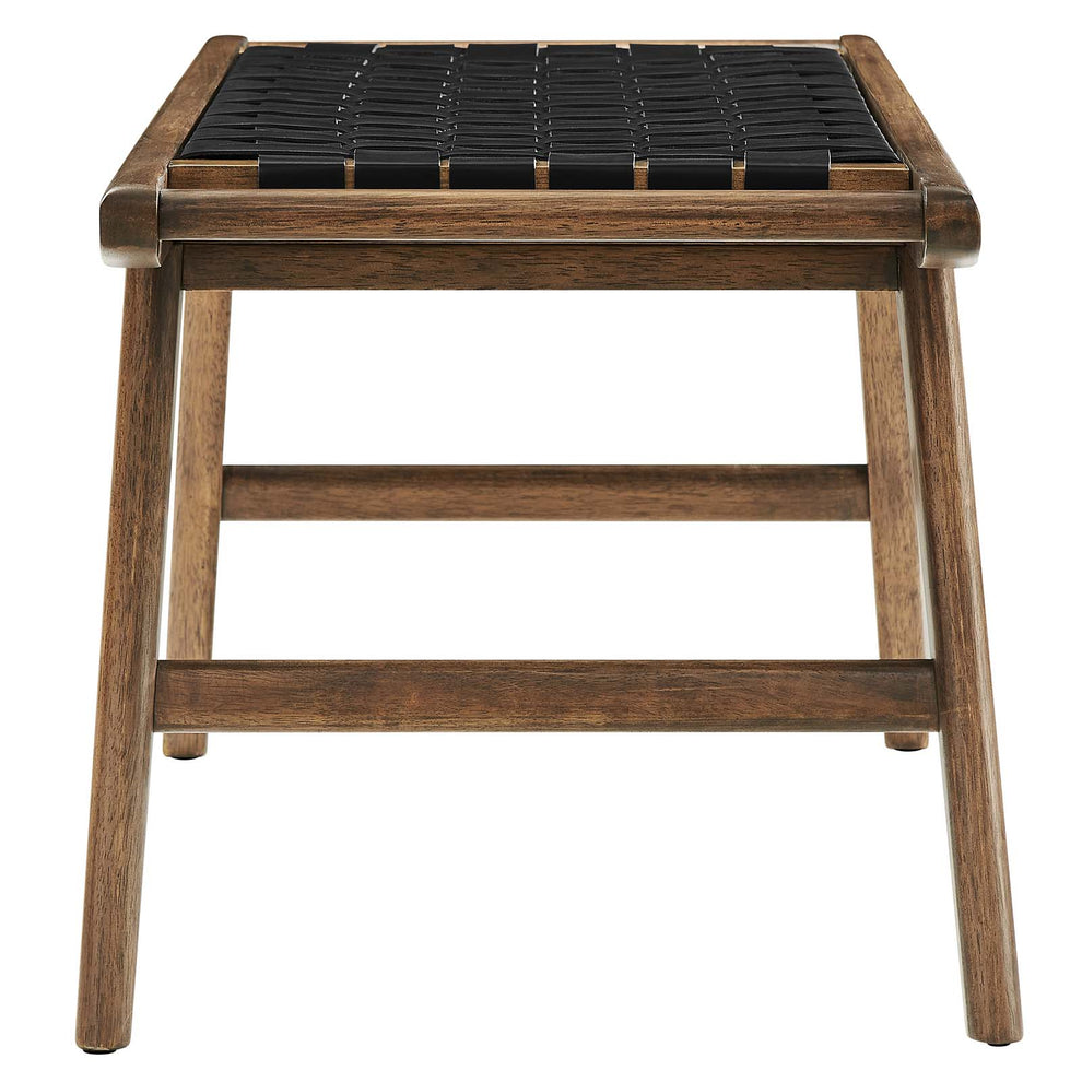 Saoirse 47" Faux Leather Wood Bench By Modway - EEI-6551 | Benches | Modishstore - 10