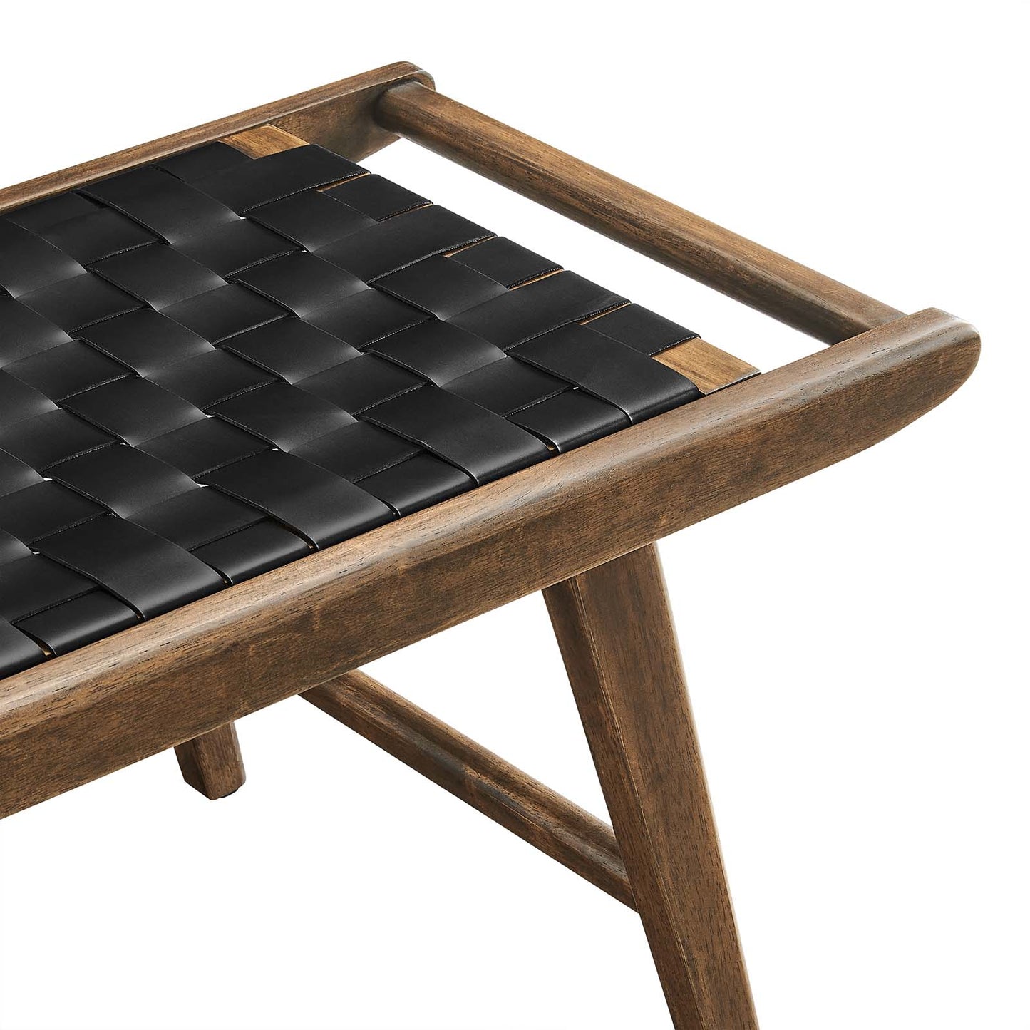 Saoirse 47" Faux Leather Wood Bench By Modway - EEI-6551 | Benches | Modishstore - 12