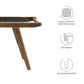 Saoirse 47" Faux Leather Wood Bench By Modway - EEI-6551 | Benches | Modway - 13