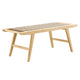 Saoirse 47" Wove Rope Wood Bench By Modway - EEI-6552 | Benches | Modway - 9