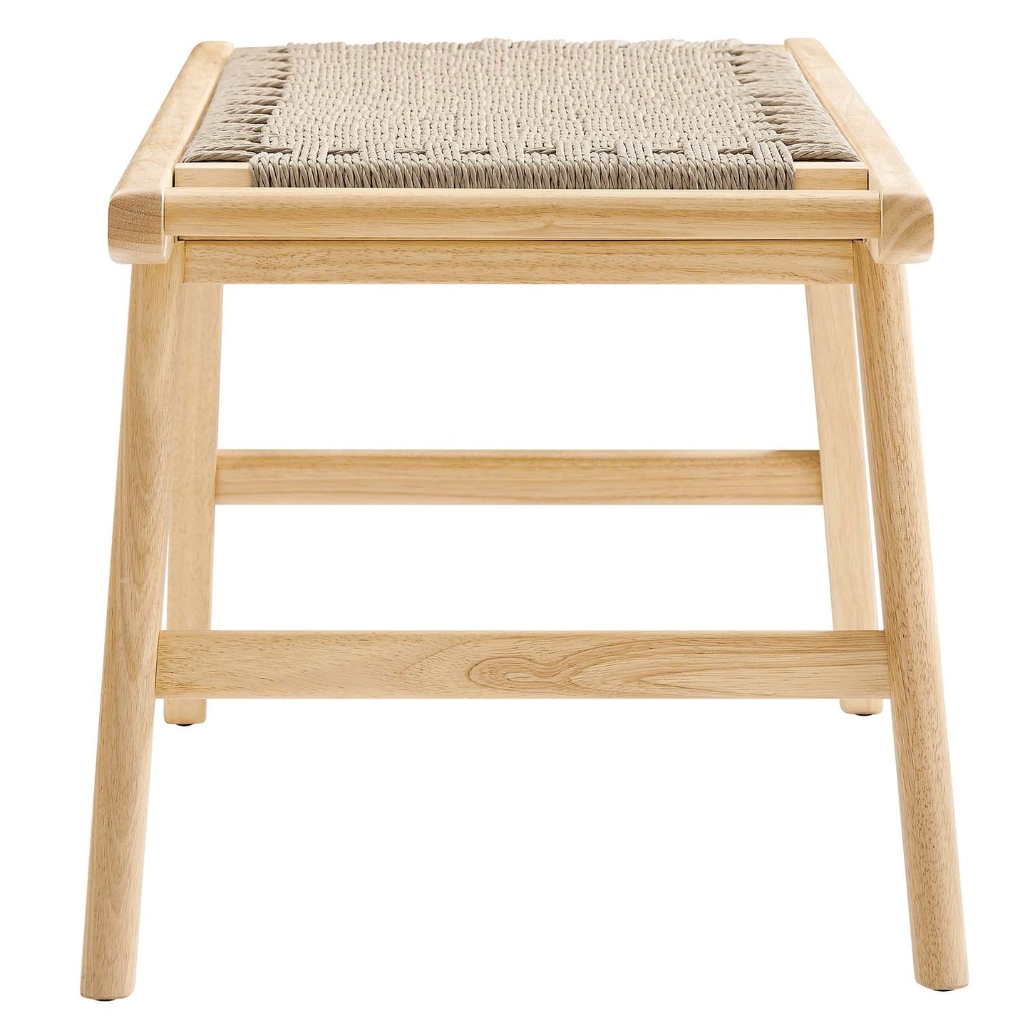 Saoirse 47" Wove Rope Wood Bench By Modway - EEI-6552 | Benches | Modway - 10