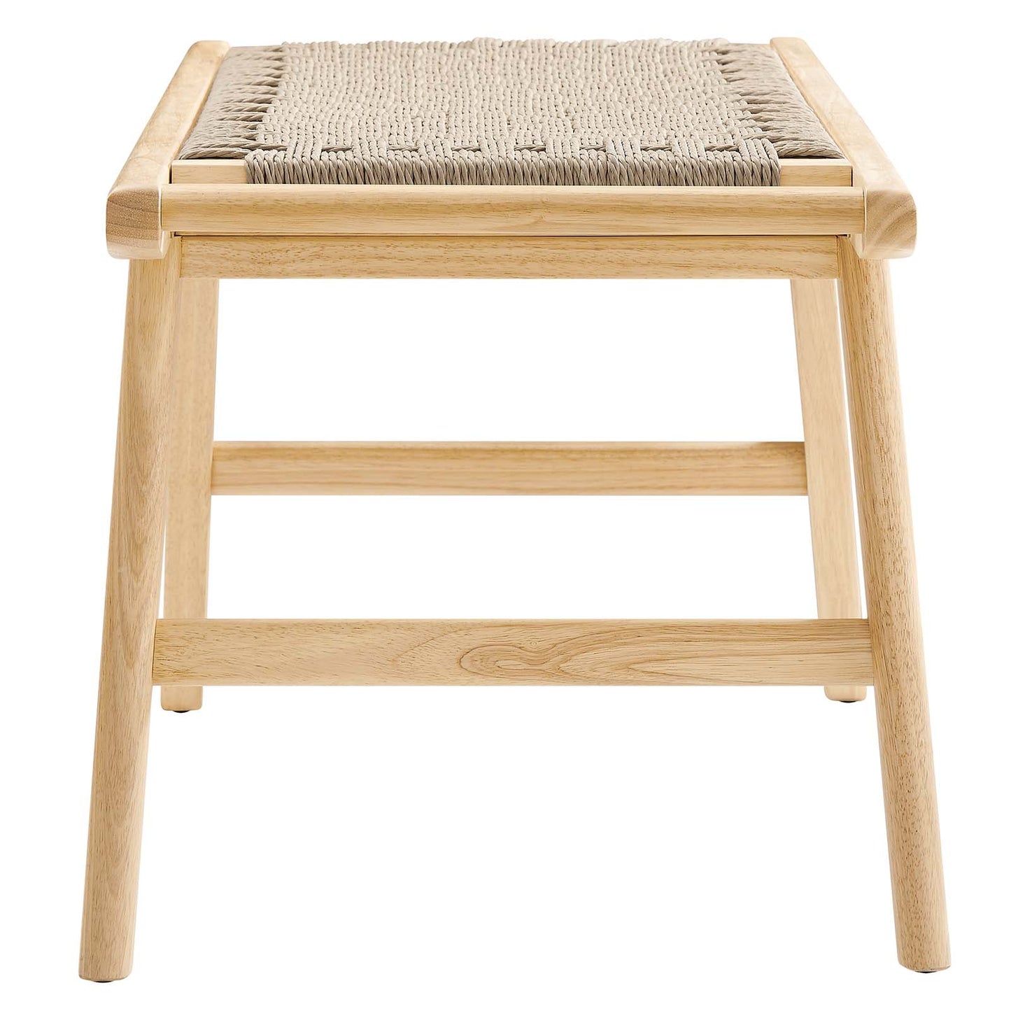 Saoirse 47" Wove Rope Wood Bench By Modway - EEI-6552 | Benches | Modishstore - 10