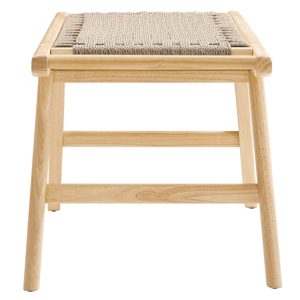 Saoirse 47" Wove Rope Wood Bench By Modway - EEI-6552 | Benches | Modishstore - 10