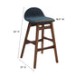 Juno Wood Bar Stool - Set of 2 By Modway - EEI-6553 | Bar Stools | Modishstore - 7