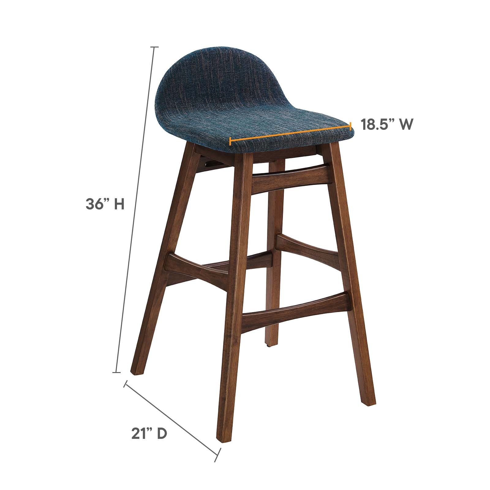 Juno Wood Bar Stool - Set of 2 By Modway - EEI-6553 | Bar Stools | Modishstore - 7