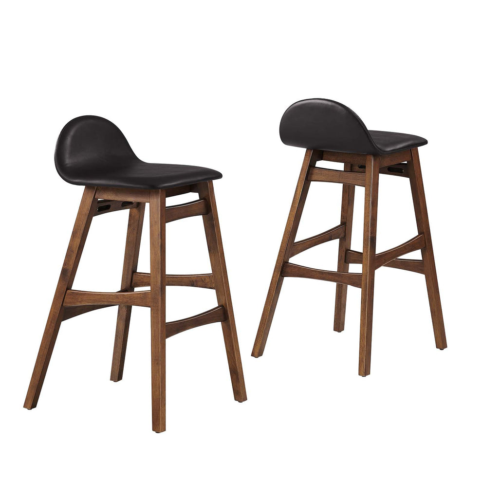 Juno Wood Bar Stool - Set of 2 By Modway - EEI-6554 | Bar Stools | Modishstore - 9