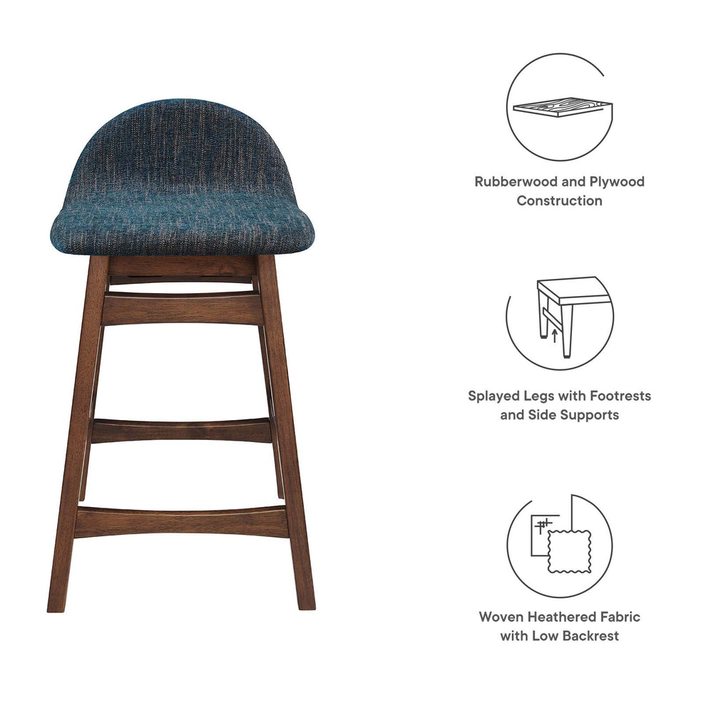 Juno Wood Counter Stool - Set of 2 By Modway - EEI-6555 | Counter Stools | Modishstore - 7