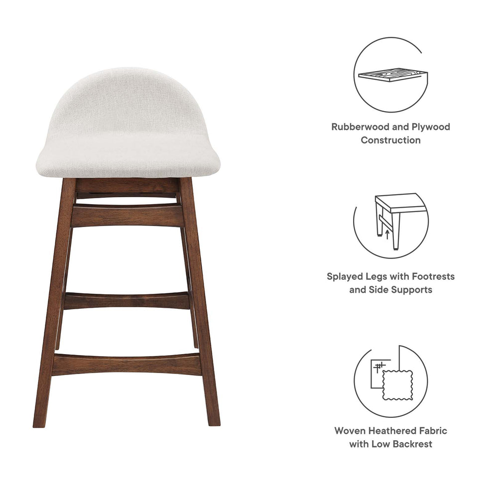 Juno Wood Counter Stool - Set of 2 By Modway - EEI-6555 | Counter Stools | Modishstore - 16